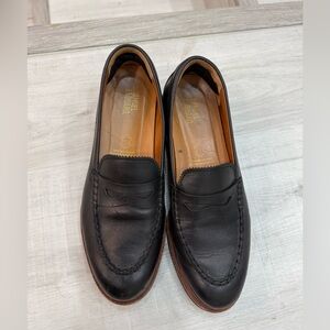 Samuel Hubbard Leather Penny Loafers Black Made in Portugal Comfort Shoes Mens 9